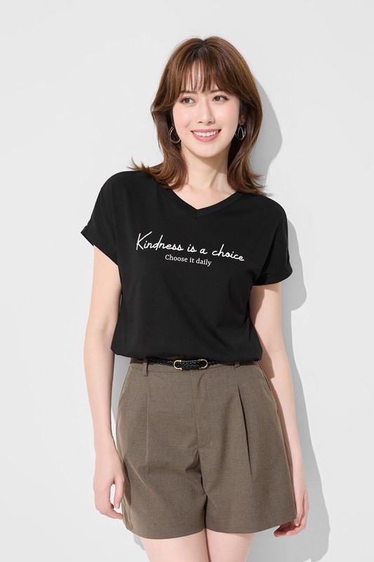 休閒打褶短褲-女