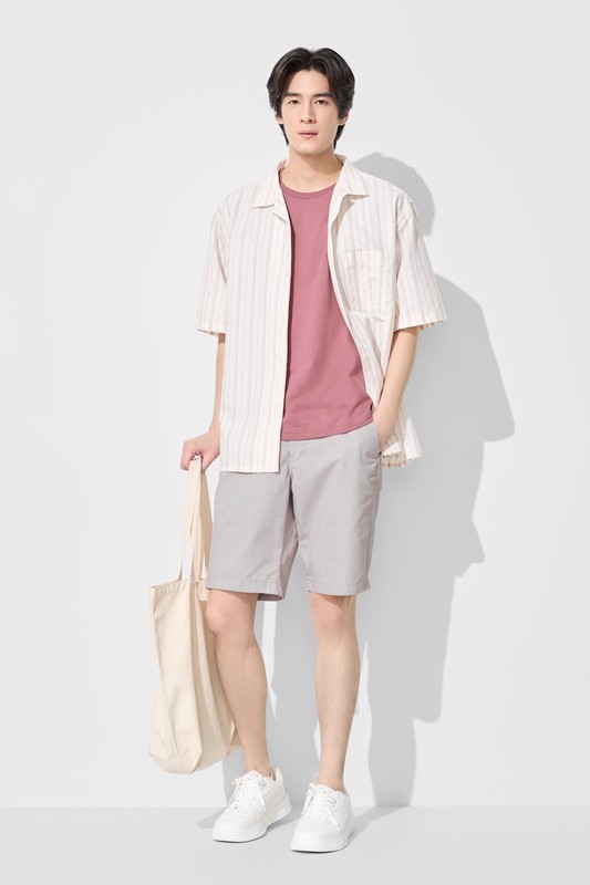 快乾棉圓領T恤-男