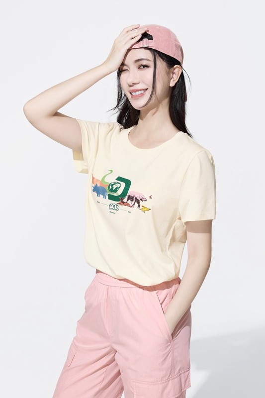 Discovery印花T恤-01-女