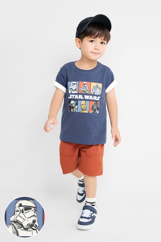 STAR WARS系列印花T恤-07-童