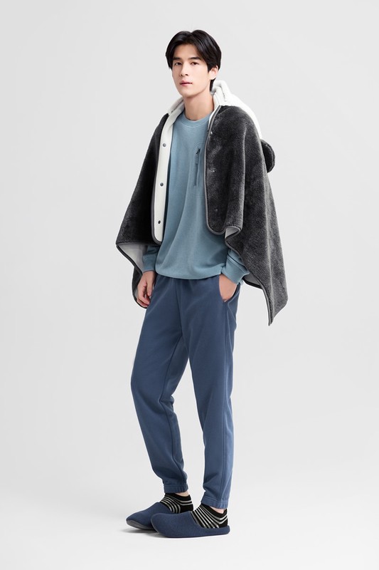 長刷毛動物造型家居毯-中性款