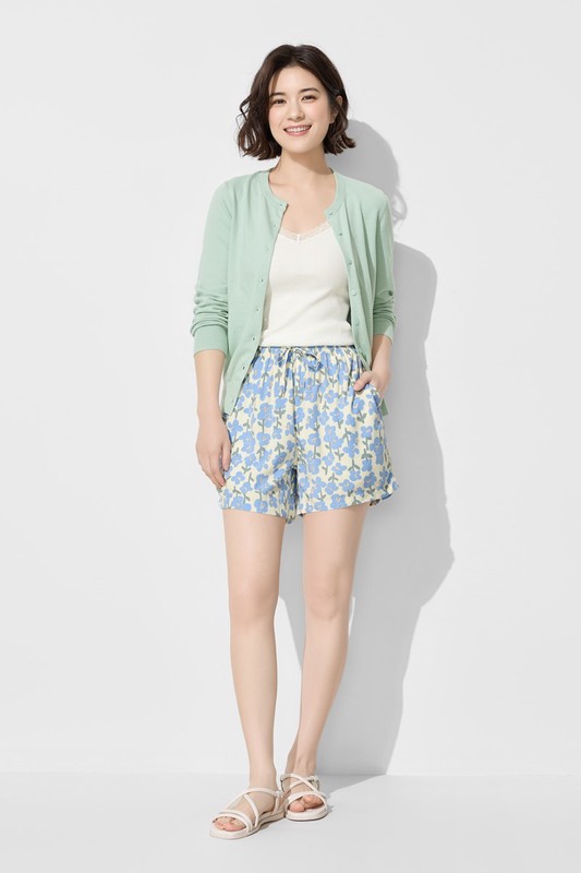 羅紋蕾絲背心-女