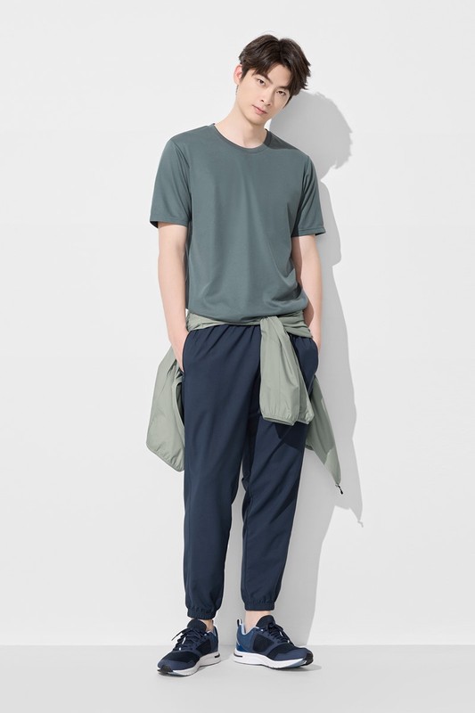 吸排圓領T恤-男