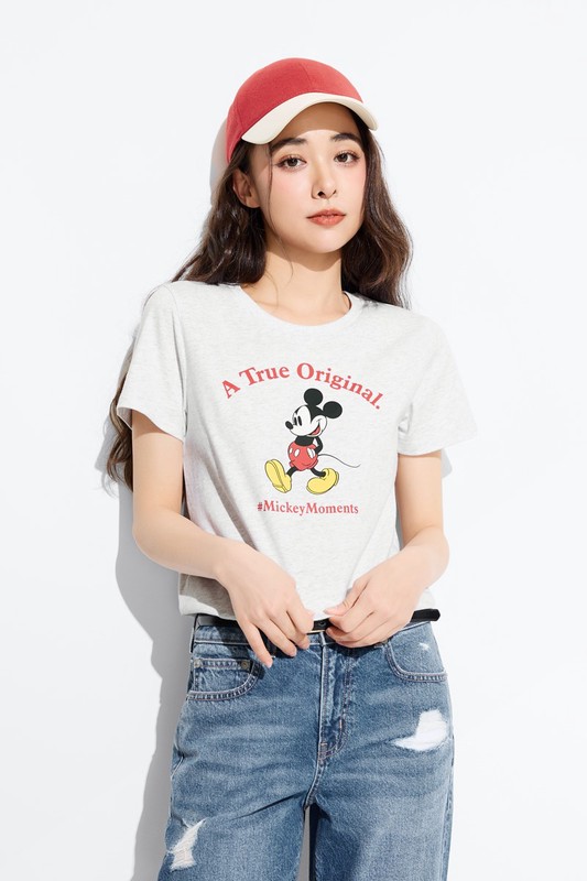 迪士尼系列印花T恤-26-女