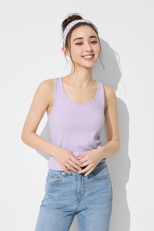 快乾棉坦克背心-女