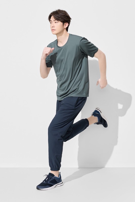 吸排圓領T恤-男