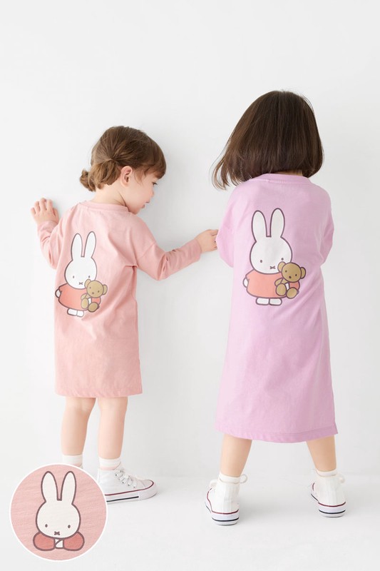 Miffy竹節棉長版上衣-Baby