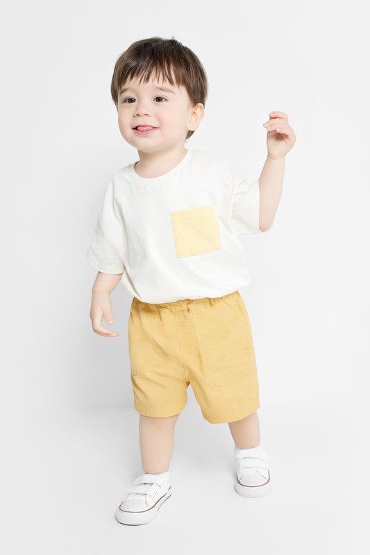 純棉輕便短褲-Baby