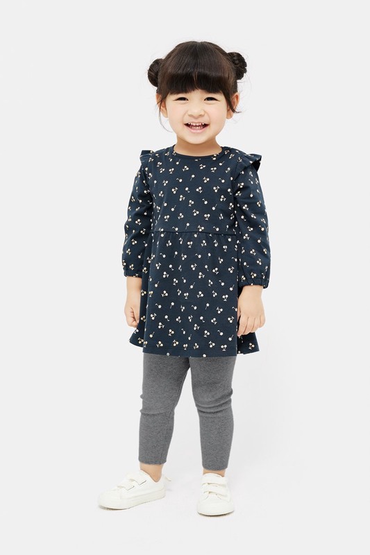 羅紋九分內搭褲-Baby