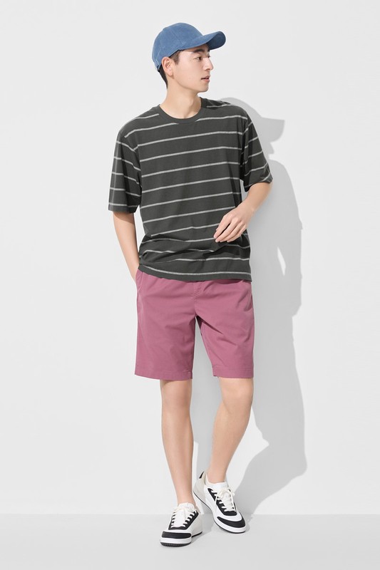 快乾棉質輕便短褲-男