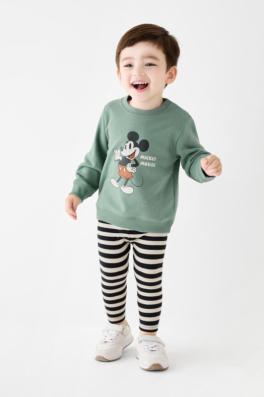 迪士尼系列毛圈印花圓領衫-04-Baby