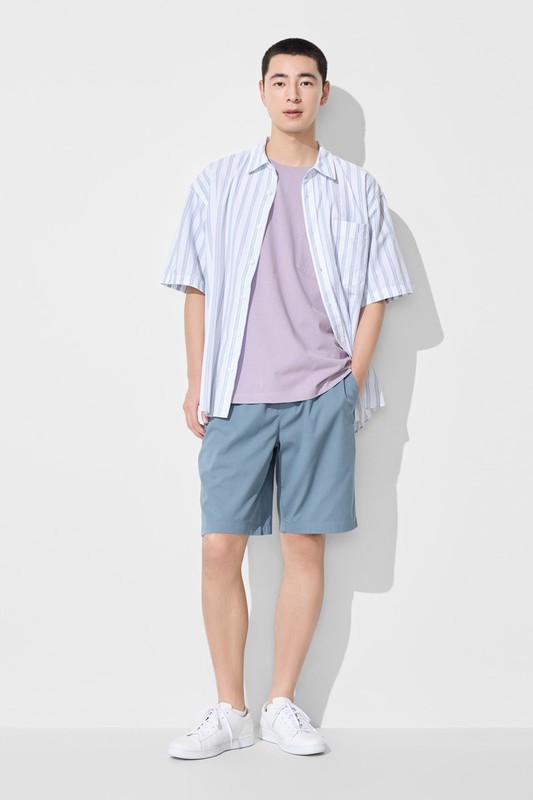 快乾棉質輕便短褲-男