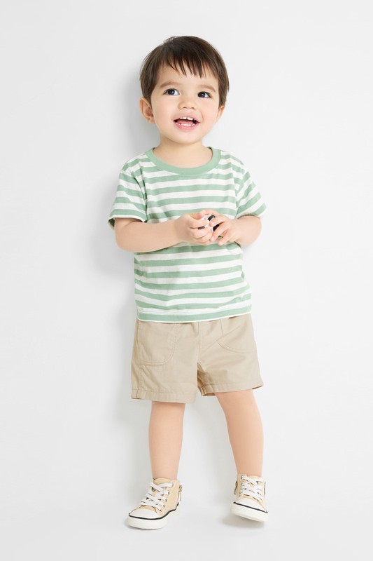 純棉輕便短褲-Baby