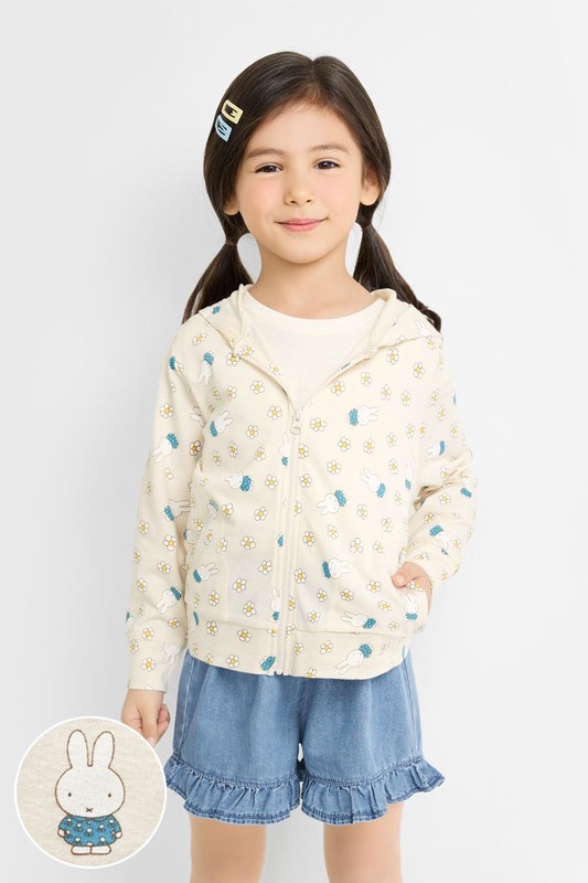 Miffy and Friends純棉連帽外套-童