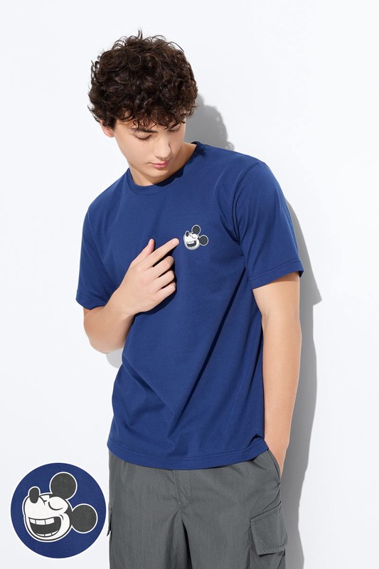 迪士尼系列厚版印花T恤-06-男