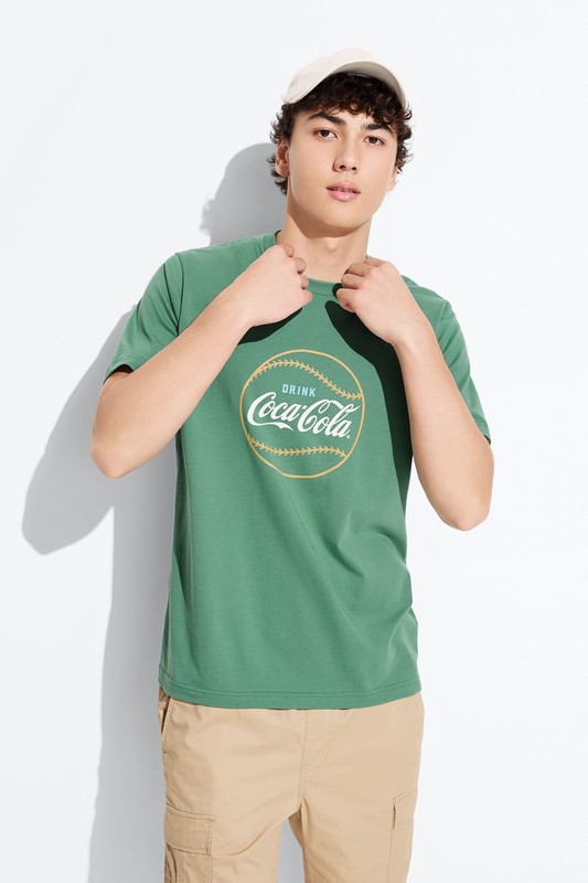 可口可樂印花T恤-03-男