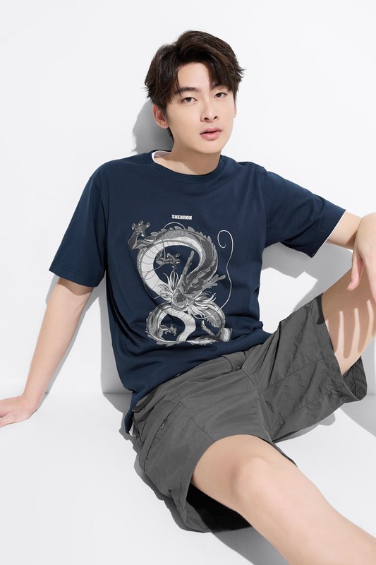 七龍珠Z印花T恤-05-男