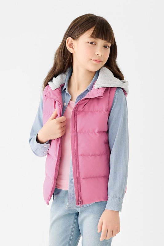 heatup圓領Bra上衣-女童