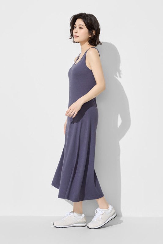 純棉背心長洋裝-女
