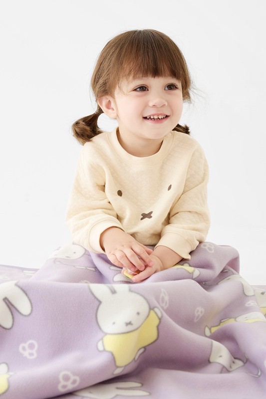 Miffy Fleece家居毯-中性毯