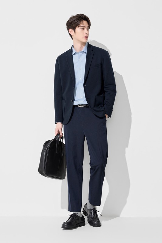 舒適西裝外套-男