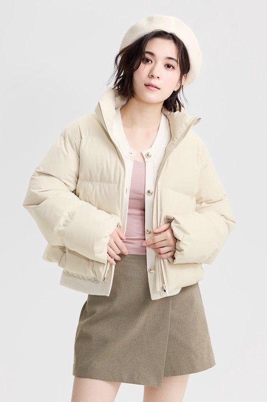 heatup U領短袖上衣 -女