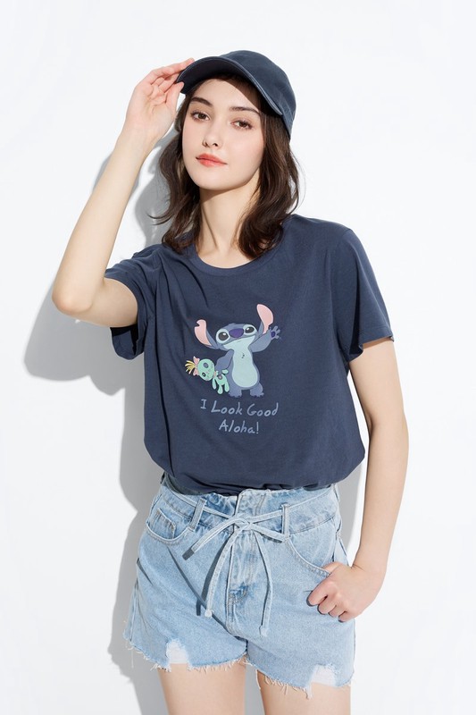 迪士尼系列印花T恤-33-女