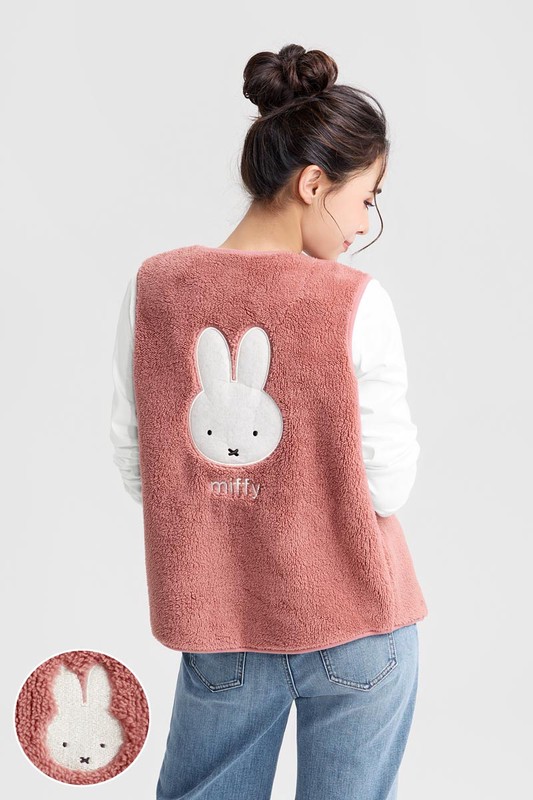 Miffy and Friends電繡口袋背心-女