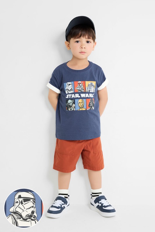 STAR WARS系列印花T恤-07-童