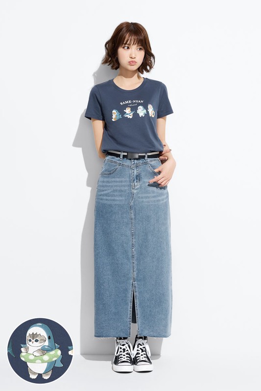 貓福珊迪印花T恤-01-女