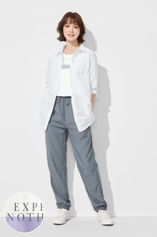 純棉文字印花背心-女