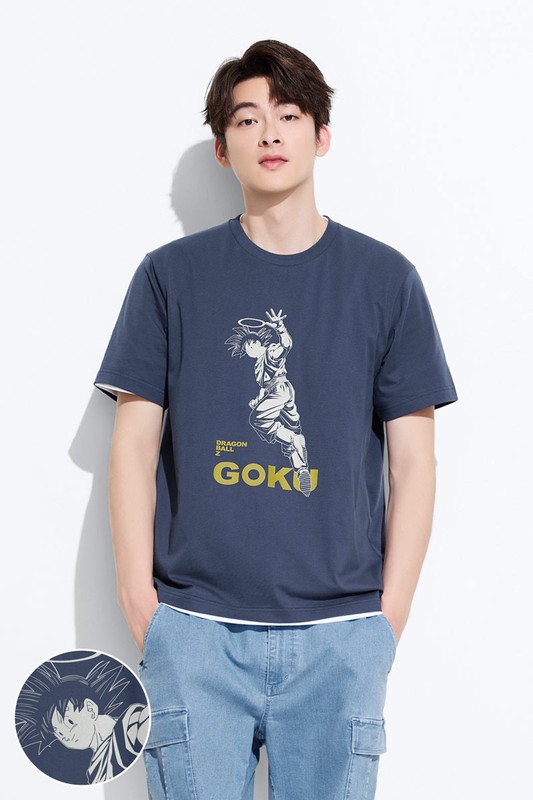 七龍珠Z印花T恤-03-男