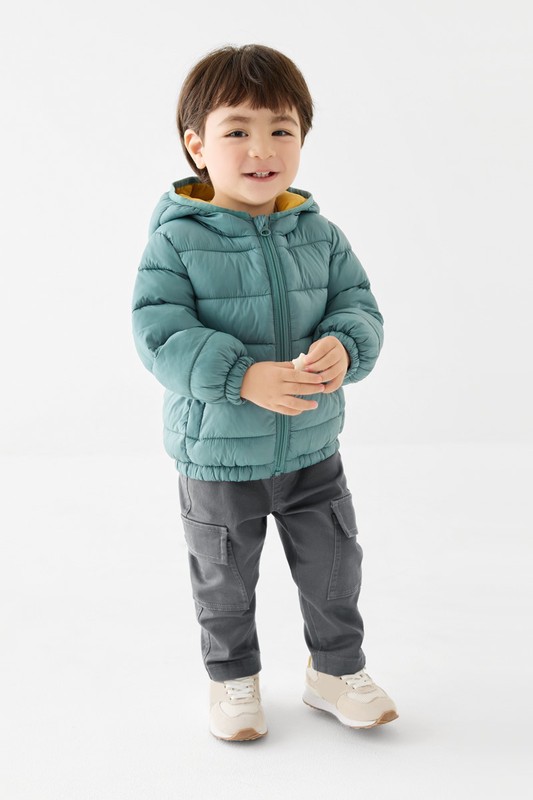 羅紋貼袋長褲-Baby