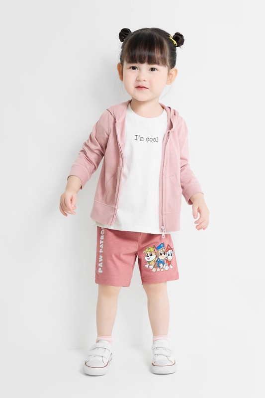 汪汪隊立大功竹節棉印花短褲-Baby