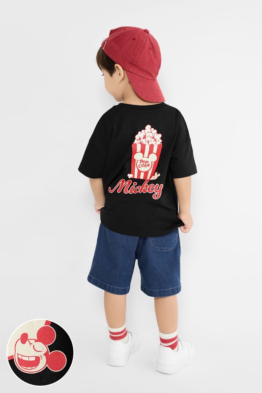 迪士尼系列寬版印花T恤-07-童