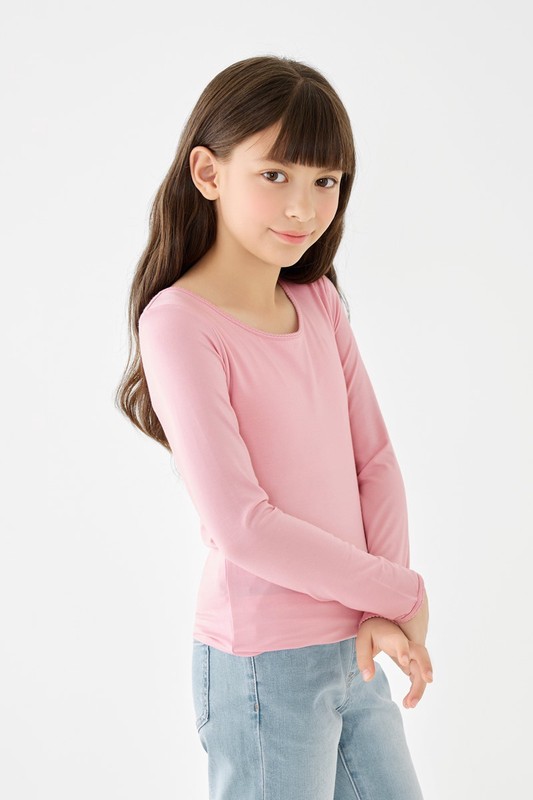 heatup圓領Bra上衣-女童