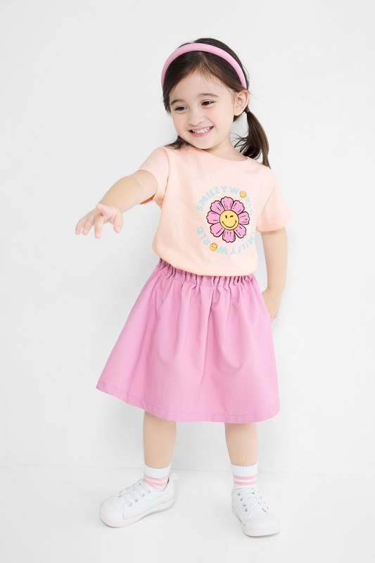 SmileyWorld®印花T恤-05-童