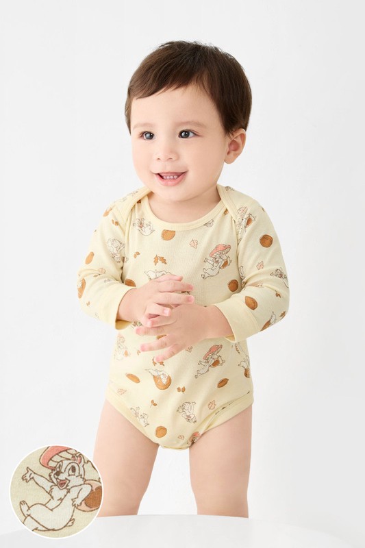 迪士尼系列純棉羅紋包臀衣-Baby