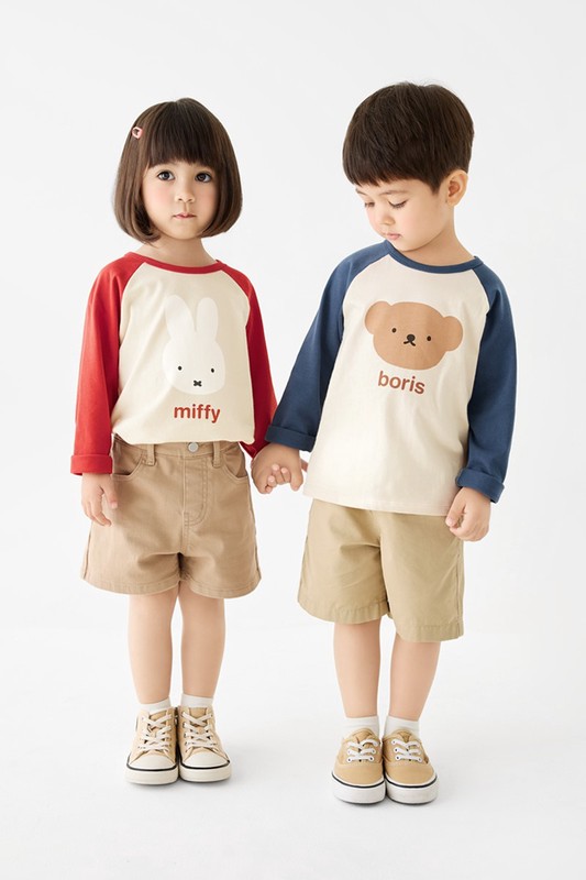 Miffy and Friends拉克蘭長袖印花T恤-04-童