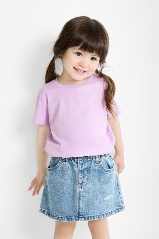 純棉圓領T恤-童