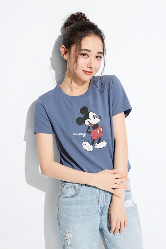 迪士尼系列印花T恤-20-女