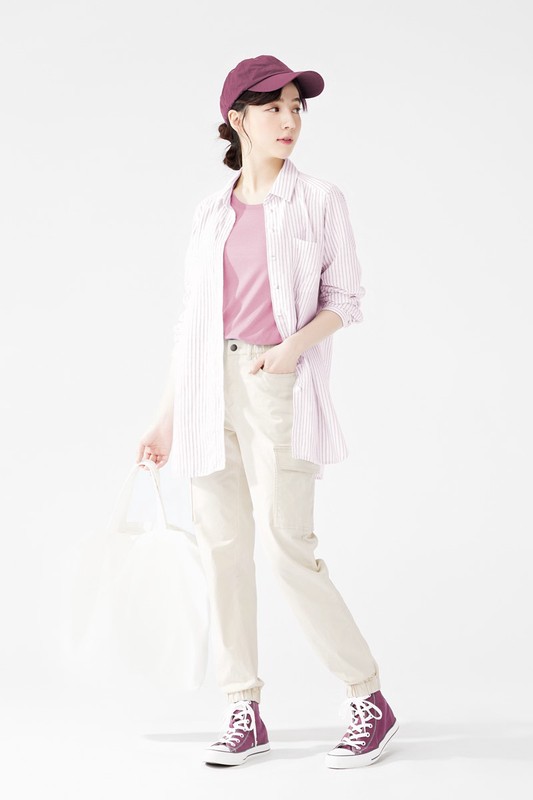 快乾棉圓領T恤-女