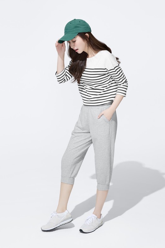 小毛圈七分褲-女