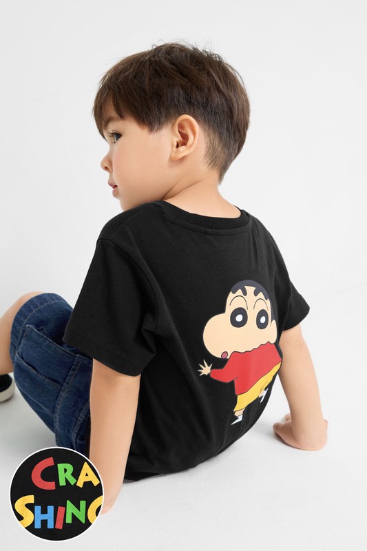 蠟筆小新印花T恤-09-童