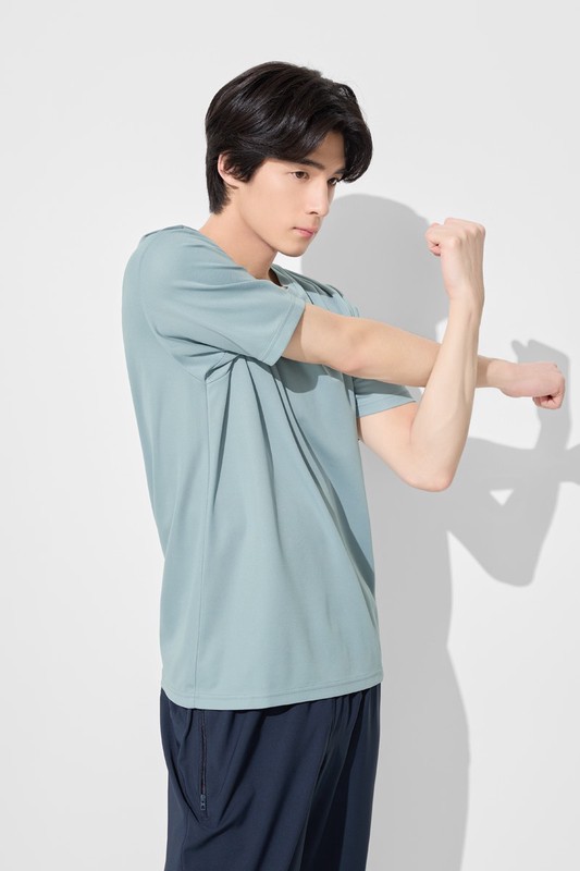 吸排圓領T恤-男