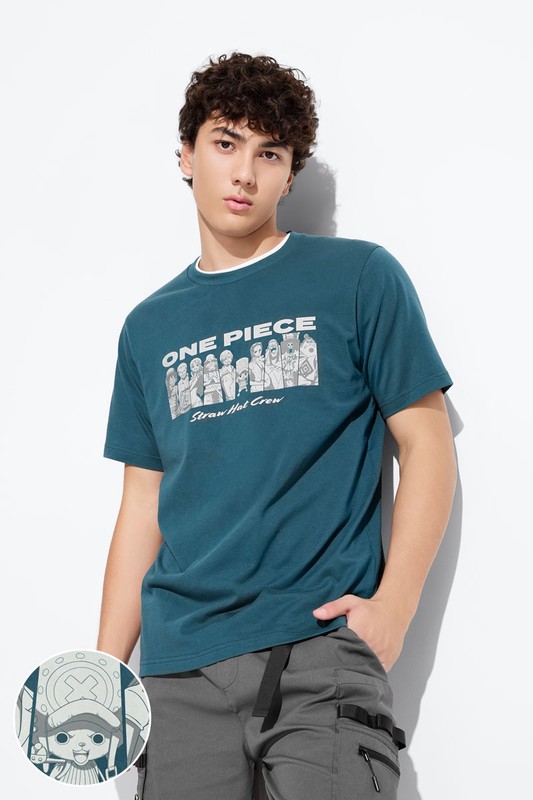 航海王厚版印花T恤-09-男