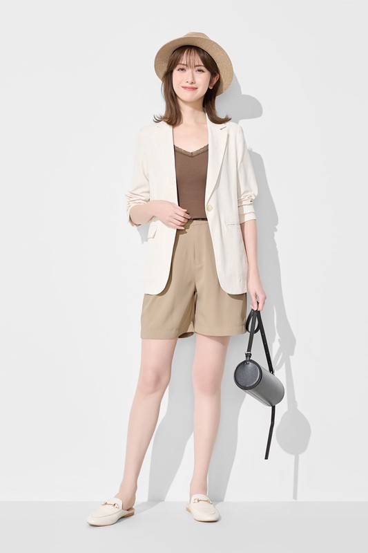 羅紋蕾絲背心-女