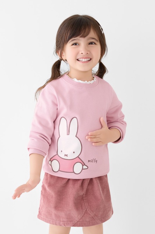 Miffy毛圈印花圓領衫-04-童