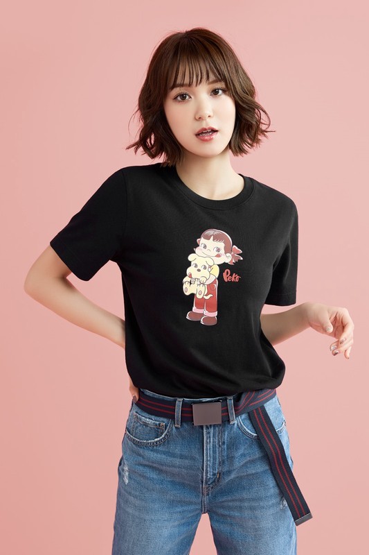 PEKO & POKO厚版印花T恤-06-女
