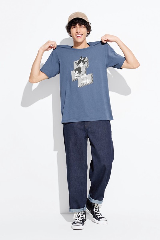 七龍珠大魔印花T恤-04-男